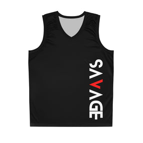 The Savage Sip Rib Cage Jersey - Black