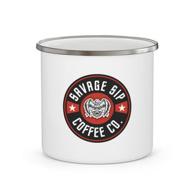 Savage Sip Enamel Camping Mug