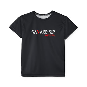 Savage Sip Kids Sports Jersey