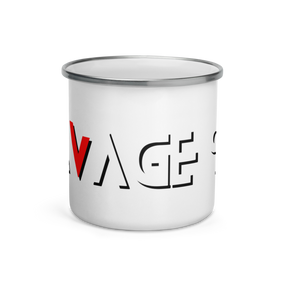 Savage Sip Enamel Mug