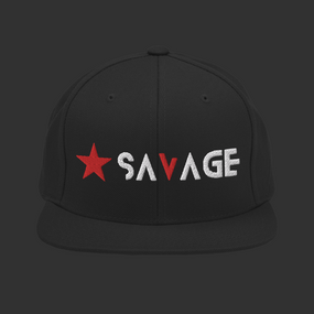 Savage Star Snapback Hat
