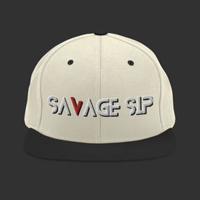 Savage Sip Snapback Hat