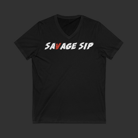 Savage Sip Scratch V-Neck